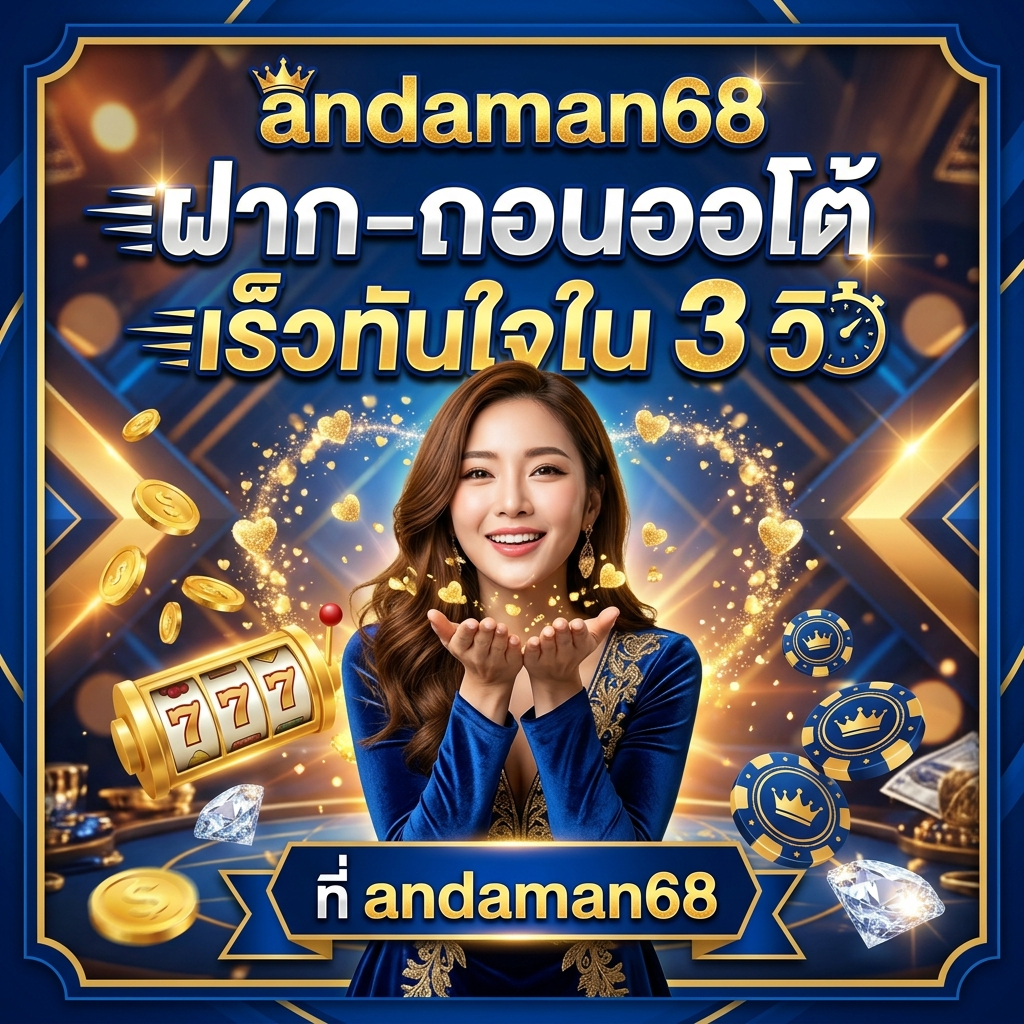 andaman68 ฝากถอนออโต้